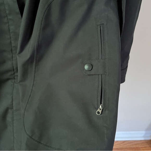 Patagonia W’s Arborist Trench Rain Coat H2no Black L - Picture 12 of 14